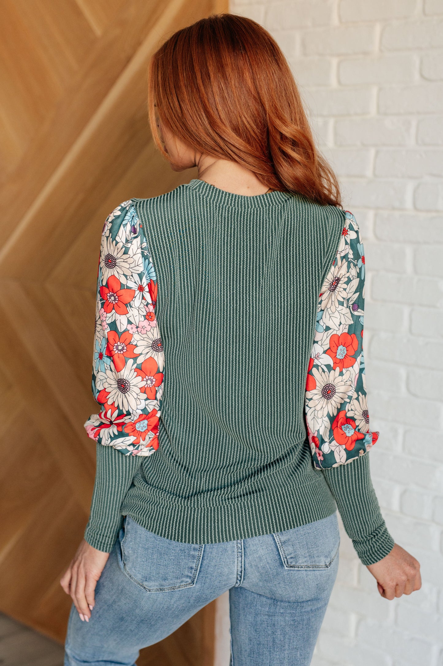 Floral Detail Top