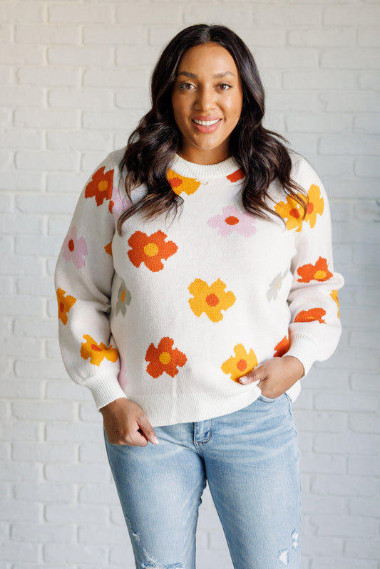 Floral Sweater