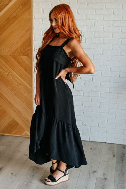 Tie Back Maxi Dress