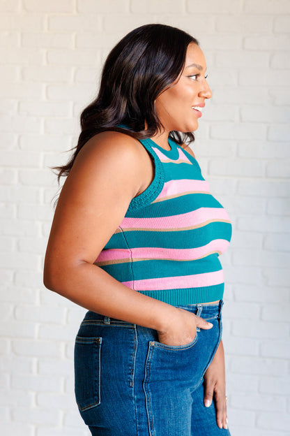 Knit Striped Tank